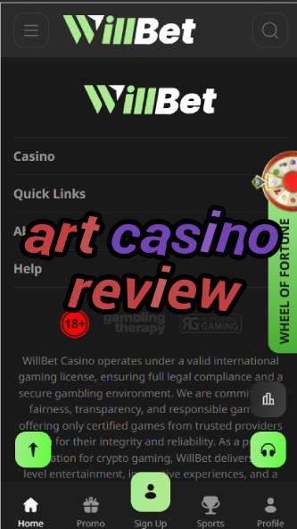 Art Casino Review - Artistic Casino Evaluation-casinoorder.vip